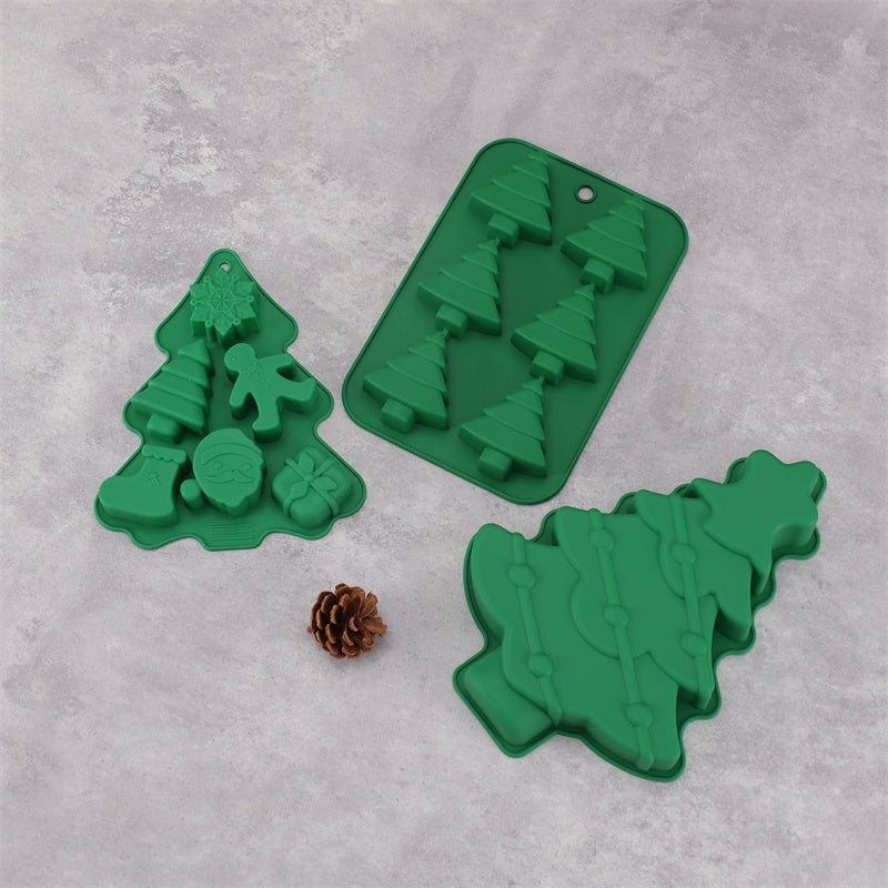 Festive Shape Silicone Molds for baking