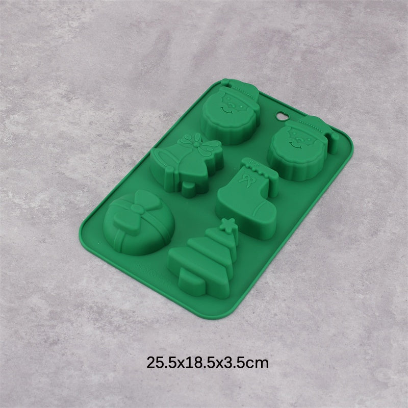 Festive Shape Silicone Molds for baking