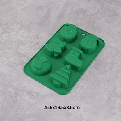 Festive Shape Silicone Molds for baking
