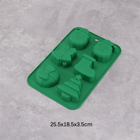 Festive Shape Silicone Molds for baking