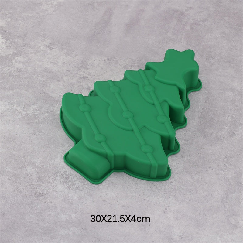Festive Shape Silicone Molds for baking