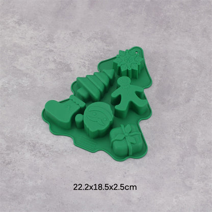 Festive Shape Silicone Molds for baking