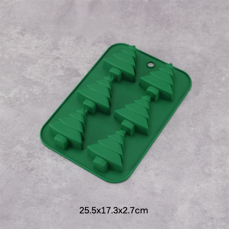 Festive Shape Silicone Molds for baking