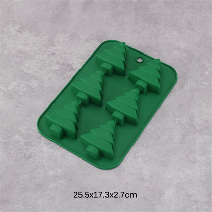 Festive Shape Silicone Molds for baking